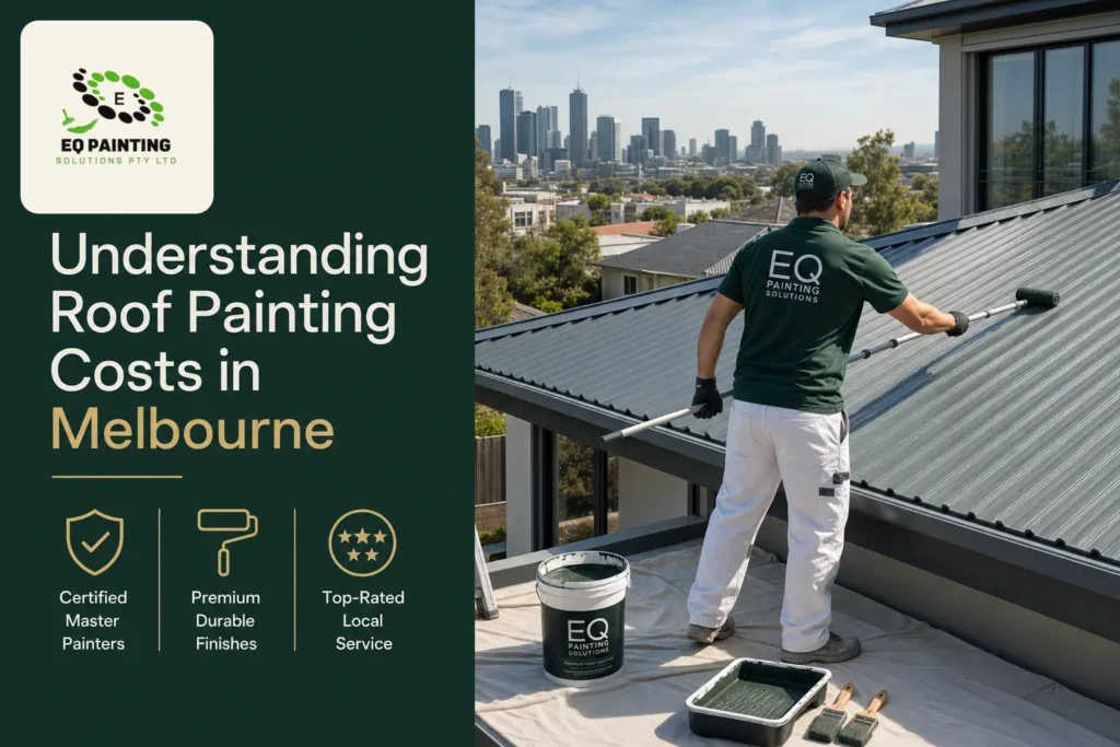 roof painting cost - EQ Painting Solutions, Melbourne