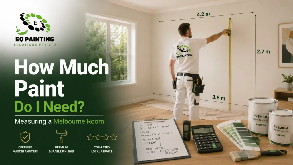 How Much Paint Do I Need? A Melbourne Painter’s Simple Guide