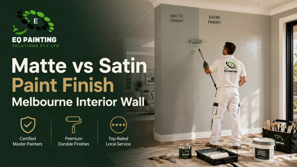 Matte or Satin for Interior Walls in Humid Australian Homes?