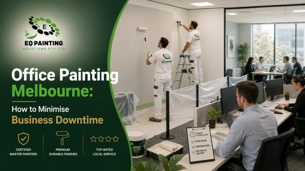 Office Painting Melbourne: How to Minimise Business Downtime