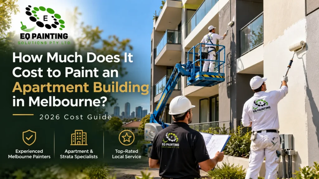 cost to paint an apartment building in Melbourne — strata exterior repaint