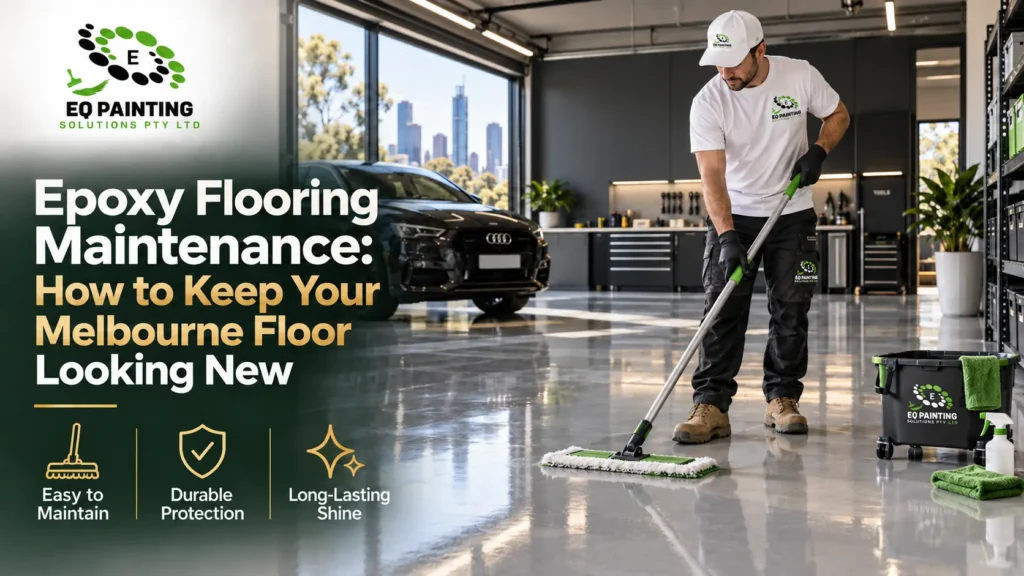 epoxy flooring maintenance melbourne garage floor cleaning