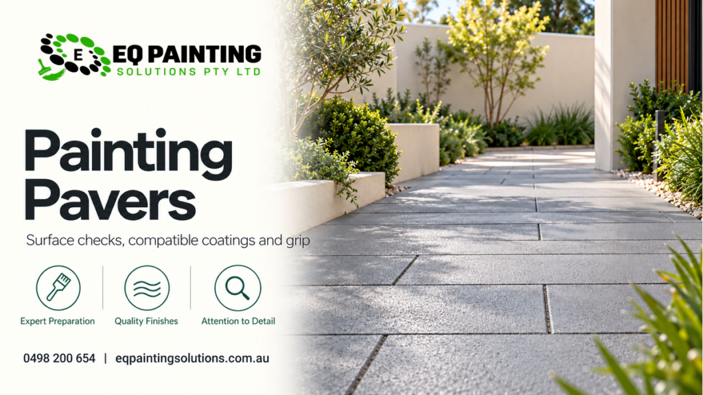 Painting Pavers: Coatings, Preparation and Slip Resistance